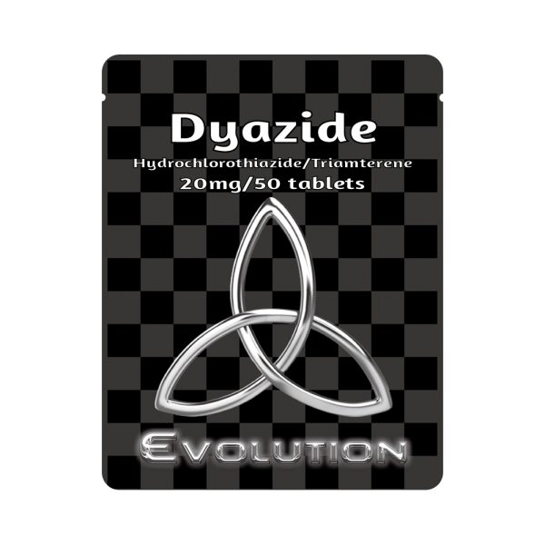 Dyazide (Triamterene/Hydrochlorothiazide) - 20mgs x 50 Tablets