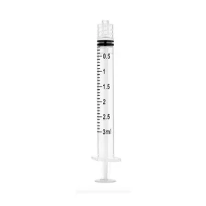 SOL-M 3cc Syringe Only Luer Lock